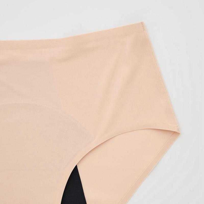 Uniqlo AIRism High Rise Period Pants (High Absorbency) Women Briefs Pink  US |  VZRS-43892