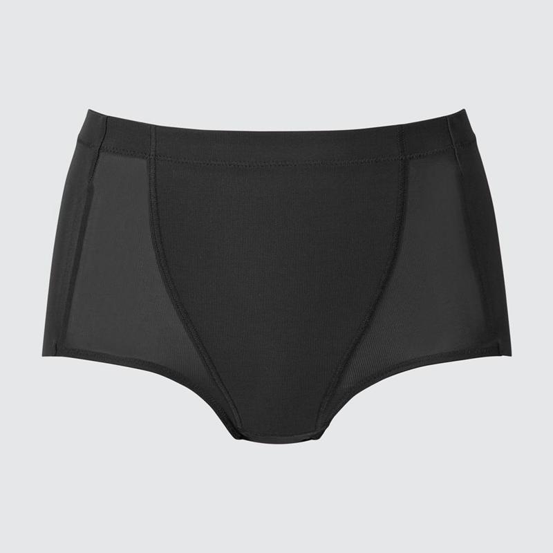 Uniqlo AIRism Shaper (Non-Lined) Women Shorts Black  US |  USPL-97864