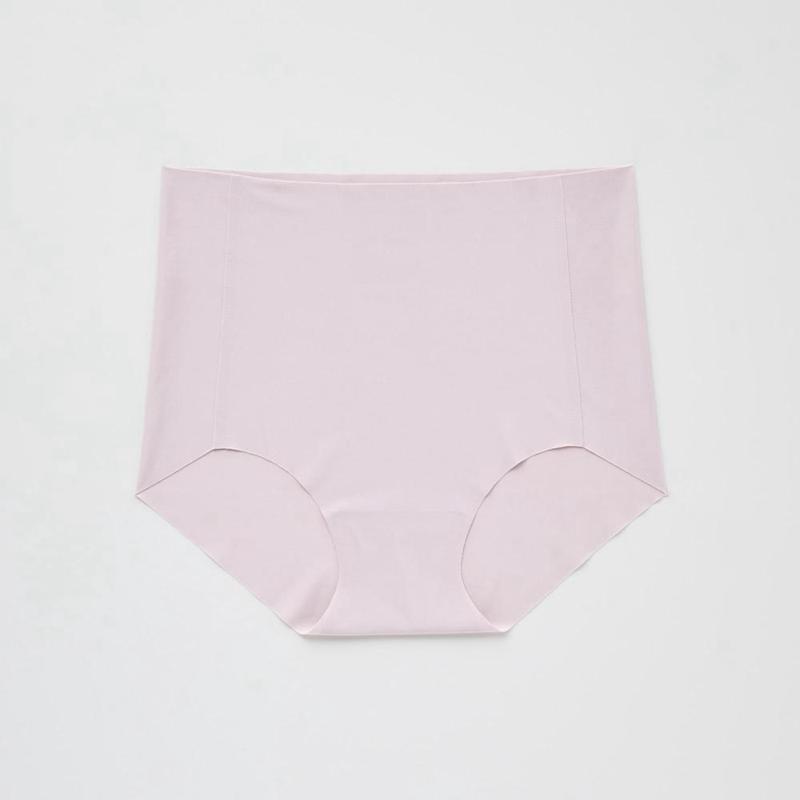 Uniqlo AIRism Ultra Seamless (High Rise) Women Briefs Pink  US |  BKHM-57168