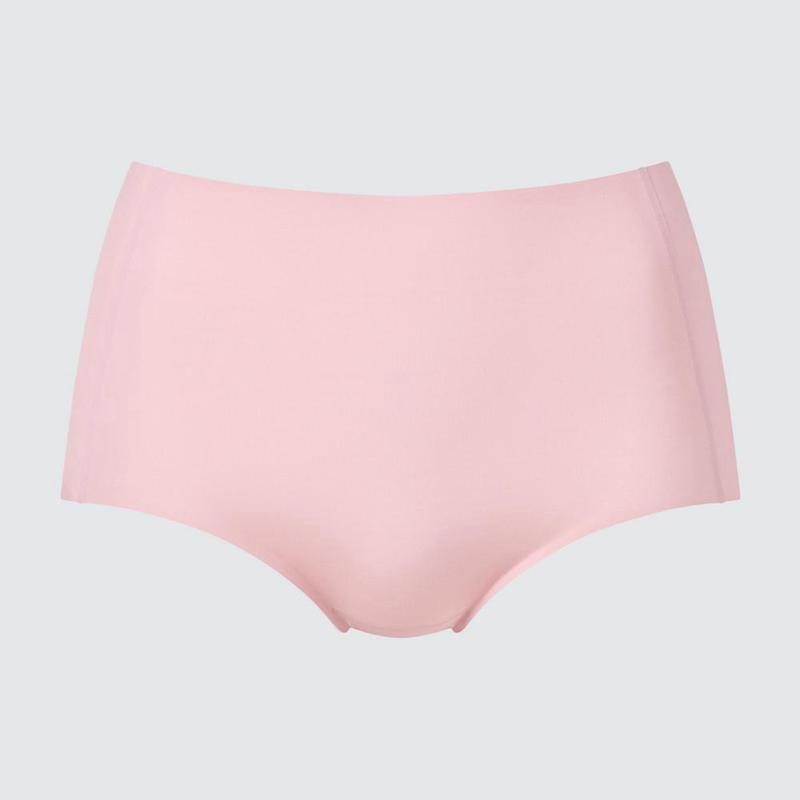 Uniqlo AIRism Ultra Seamless (High Rise) Women Briefs Pink  US |  BKHM-57168