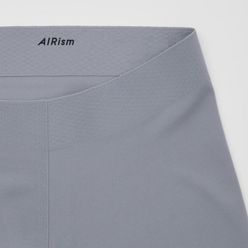 Uniqlo AIRism (Ultra Seamless) Men Boxers Grey  US |  ZJEU-62431