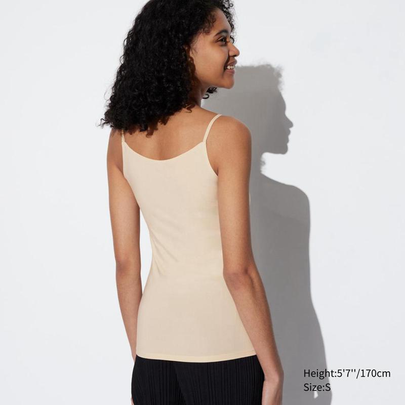 Uniqlo AIRism Women Camisoles Beige  US |  KYEU-85390