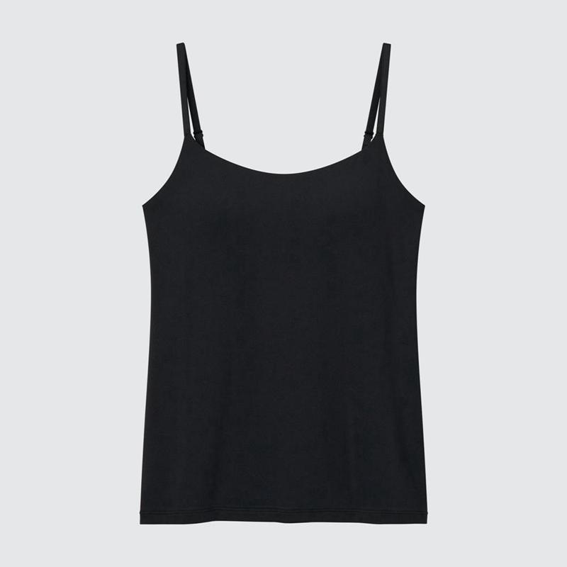 Uniqlo AIRism Women Camisoles Black  US |  PBVO-59031