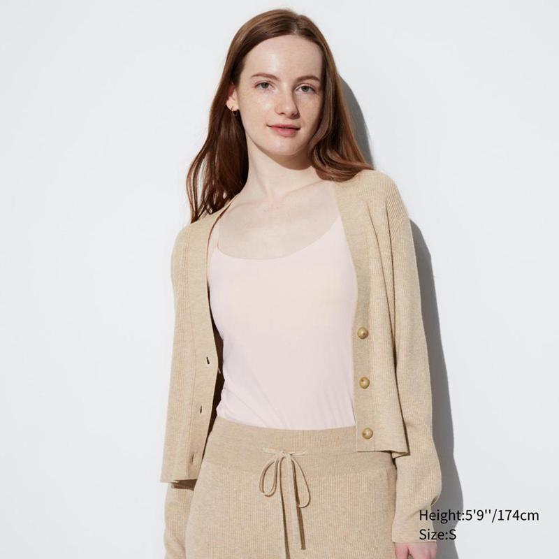 Uniqlo AIRism Women Camisoles Natural  US |  TQZF-48619