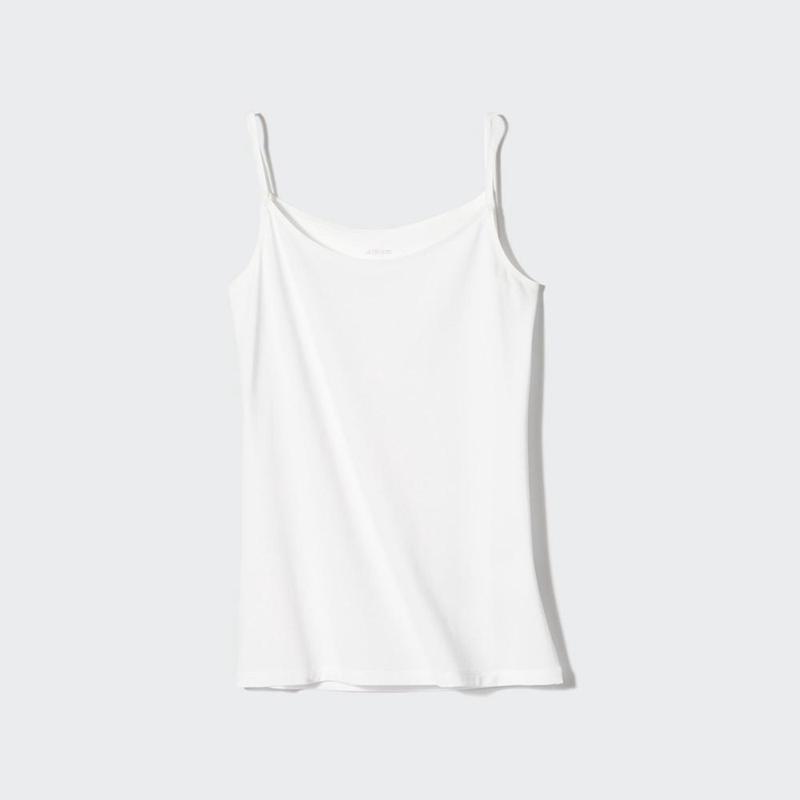 Uniqlo AIRism Women Camisoles White  US |  EOJL-71692