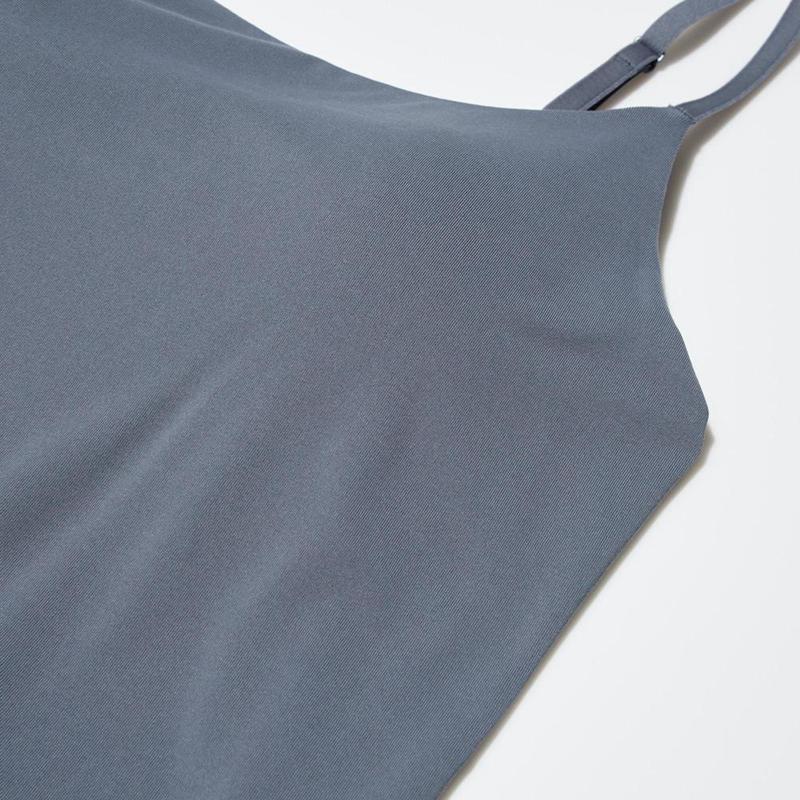 Uniqlo AIRism Women Tank Tops Grey  US |  KSXR-86235