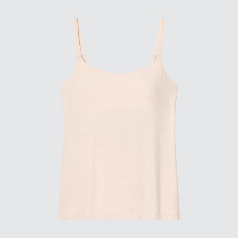 Uniqlo AIRism Women Tank Tops White  US |  PWAN-90462