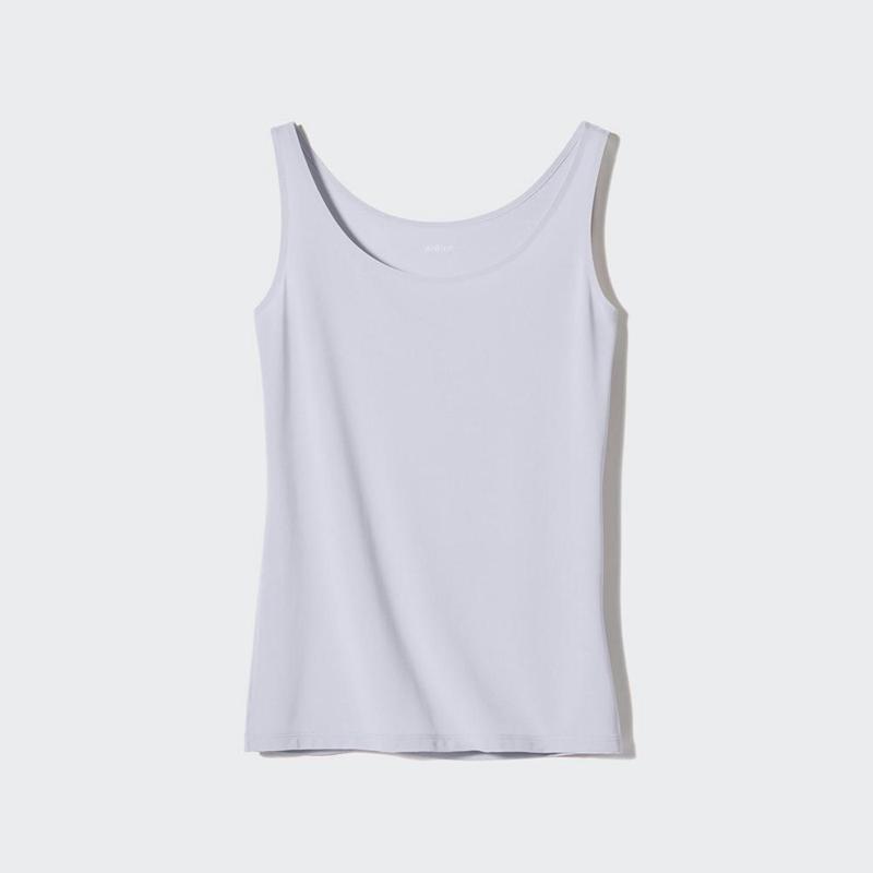 Uniqlo AIRism Women Vest Top Beige  US |  JIGD-32859