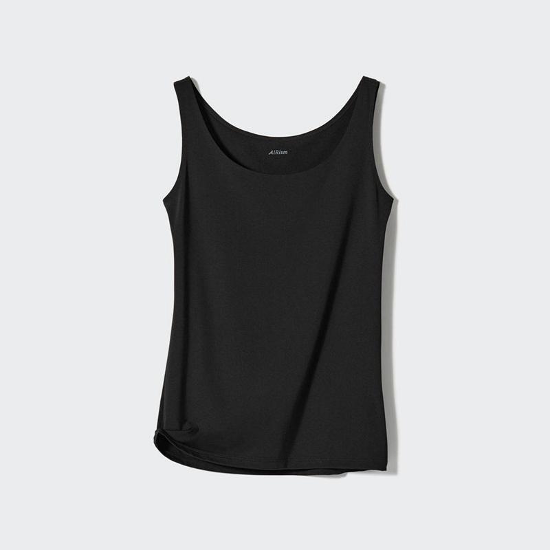 Uniqlo AIRism Women Vest Top Black  US |  ANQD-27685