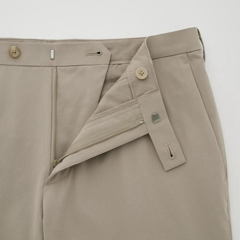 Uniqlo AirSense (Cotton-Like, Long) Men Trousers Beige  US |  IHWY-82164