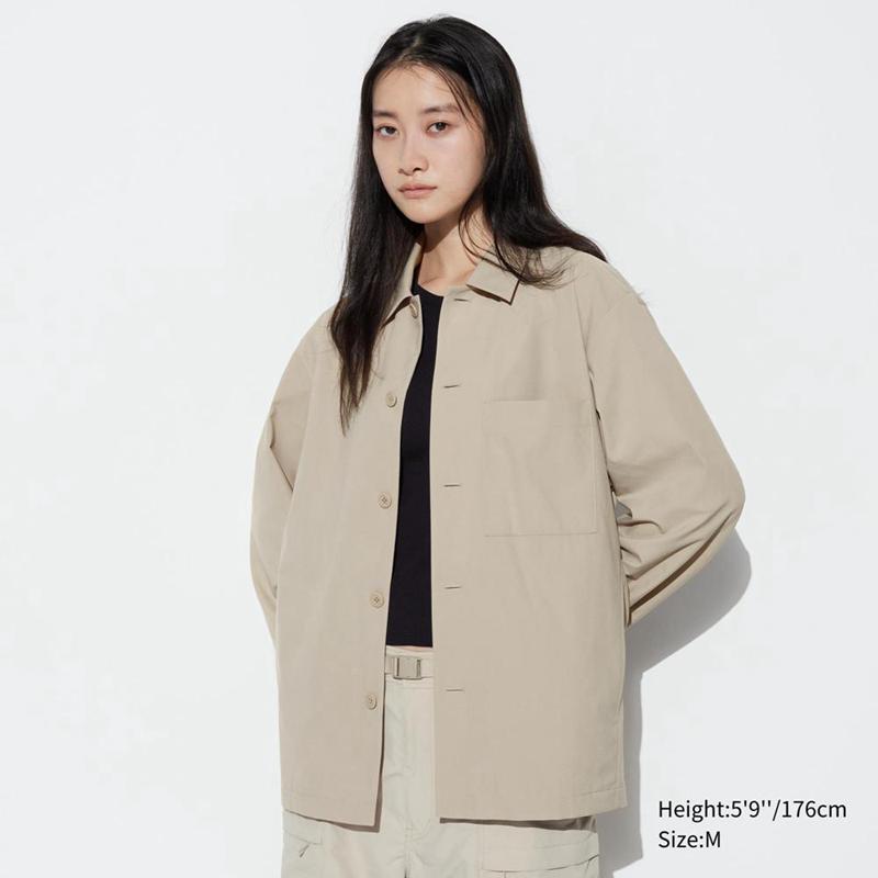 Uniqlo AirSense Men Jackets Beige  US |  DYEF-08931