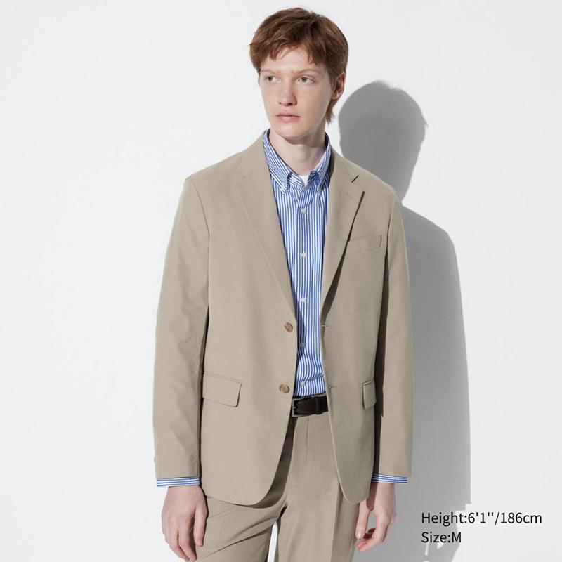 Uniqlo AirSense Men Jackets Beige  US |  QBNO-64798