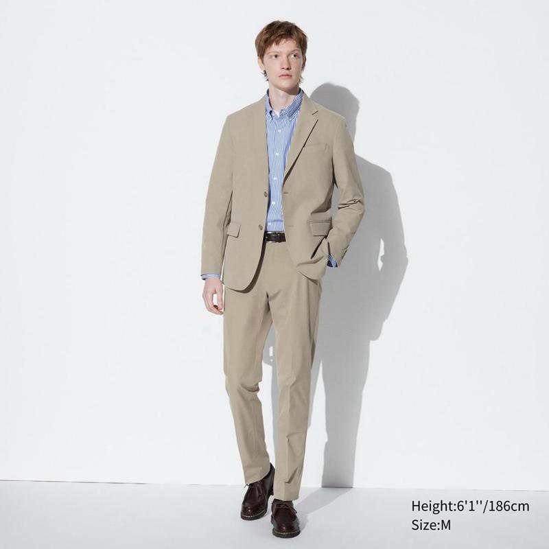 Uniqlo AirSense Men Jackets Beige  US |  QXVM-80791