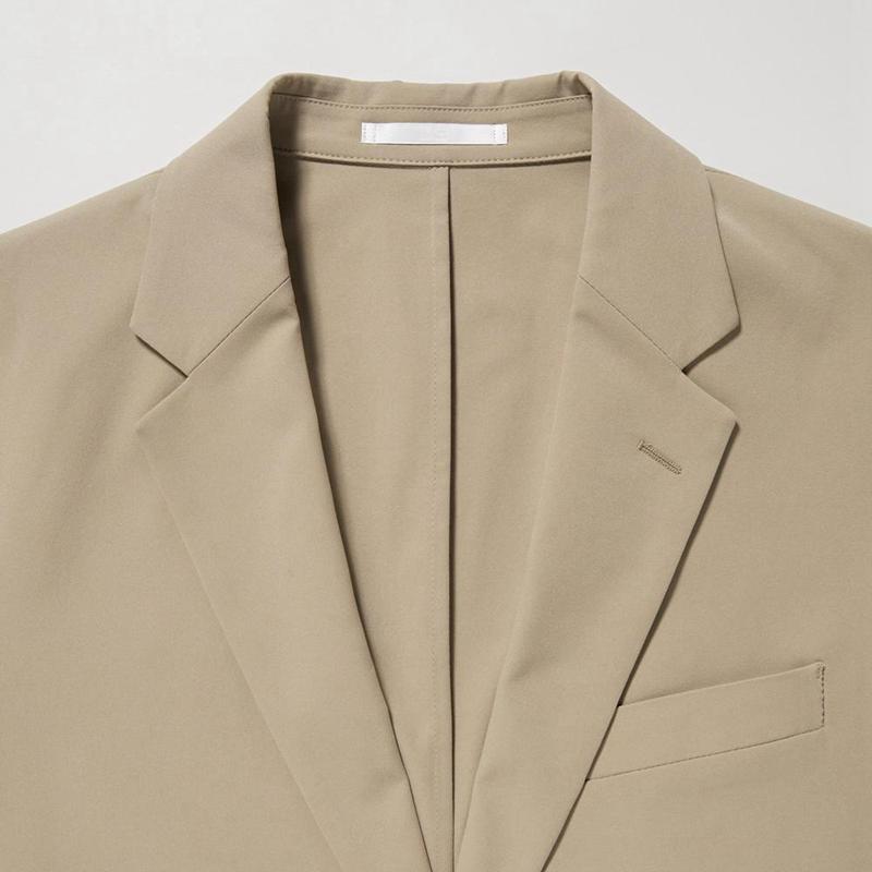 Uniqlo AirSense Ultra Light Men Jackets Beige  US |  OIGM-21634