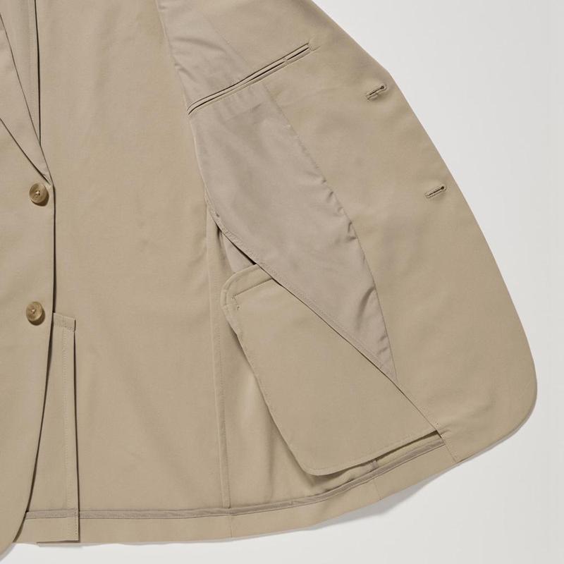 Uniqlo AirSense Ultra Light Men Jackets Beige  US |  OIGM-21634