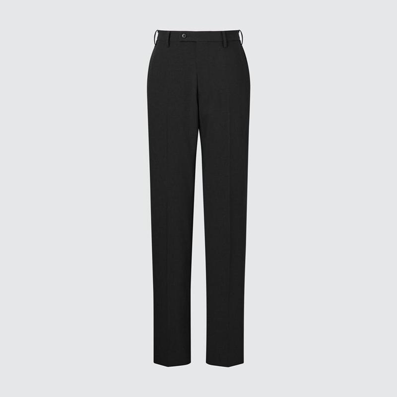 Uniqlo AirSense (Wool-Like, Long) Men Trousers Black  US |  ECPM-52634