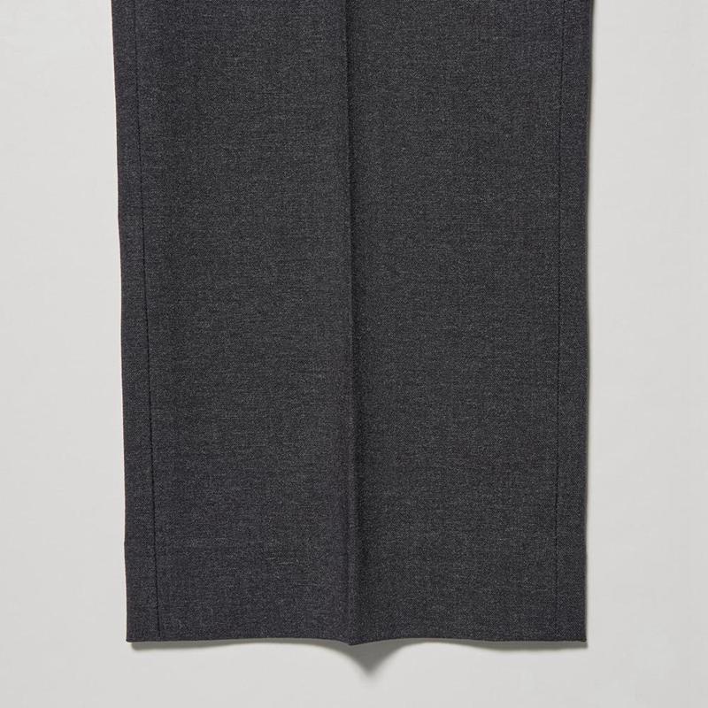 Uniqlo AirSense (Wool-Like, Long) Men Trousers Dark Grey  US |  ZGCB-84635