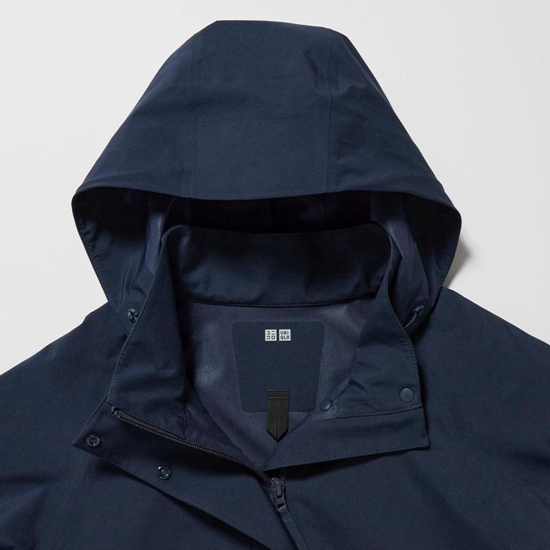 Uniqlo BLOCKTECH Women Coats Navy  US |  IMBG-08327