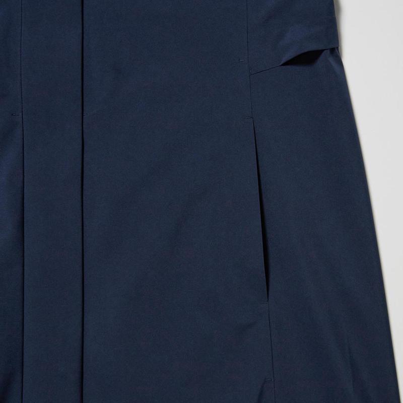 Uniqlo BLOCKTECH Women Coats Navy  US |  IMBG-08327