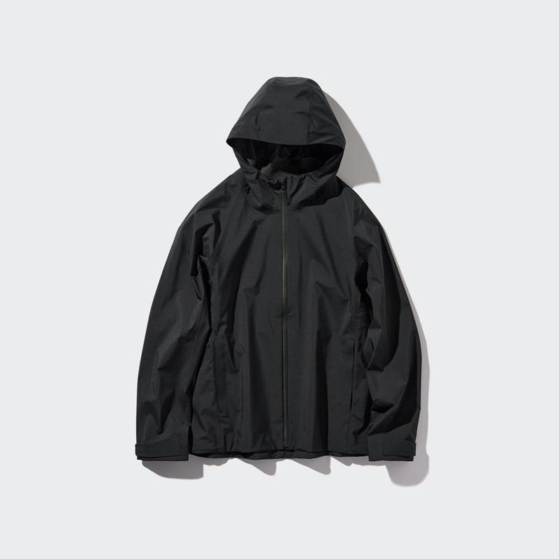 Uniqlo BLOCKTECH Women Parka Black  US |  MOPS-08269