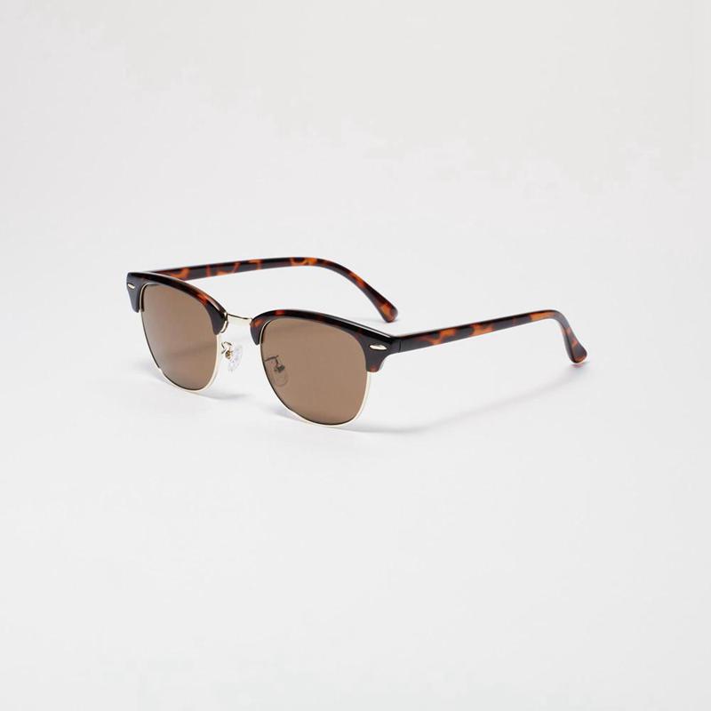 Uniqlo Browline Men Sunglasses Black  US |  DONT-20186