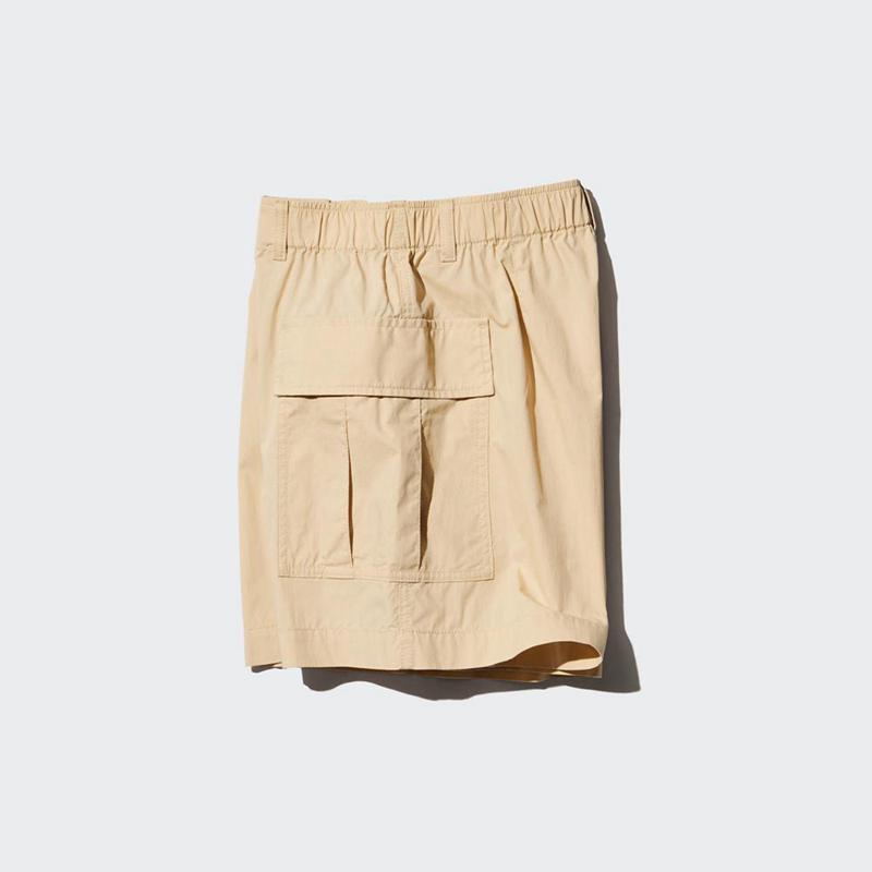 Uniqlo Cargo Women Shorts Beige  US |  CJIX-04896