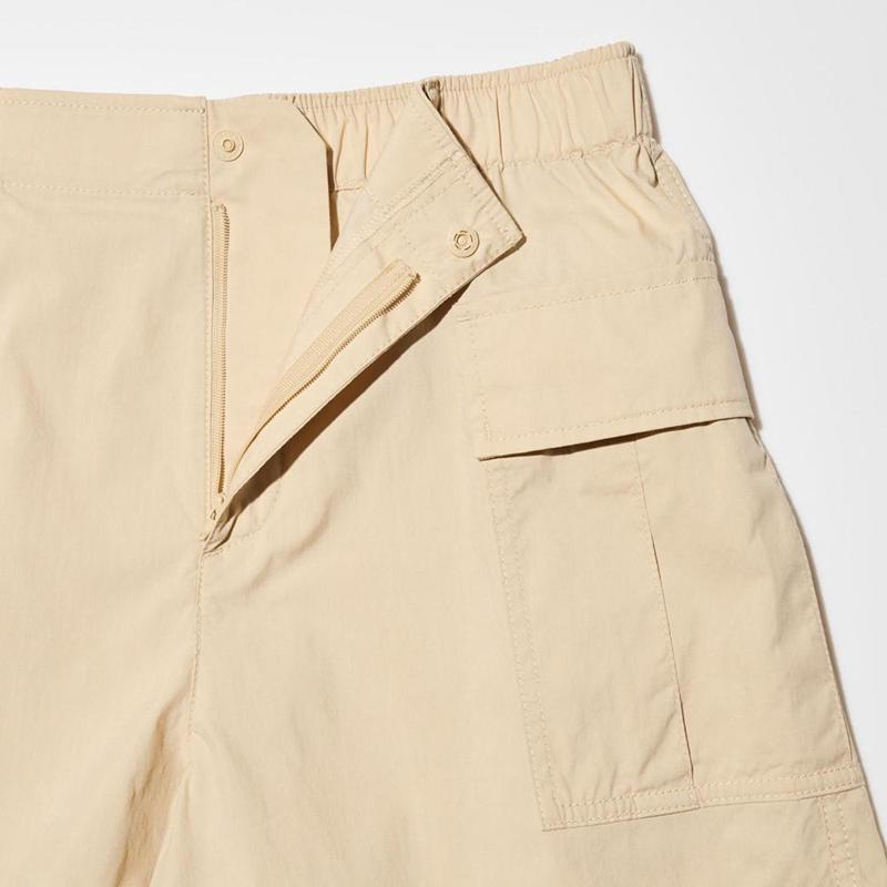 Uniqlo Cargo Women Shorts Beige  US |  CJIX-04896