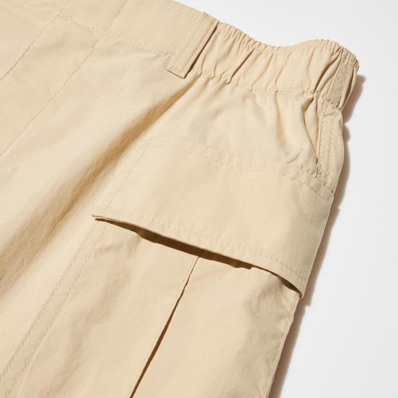 Uniqlo Cargo Women Shorts Beige  US |  CJIX-04896