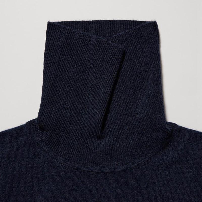 Uniqlo Cashmere Men Jumper Black  US |  MIKU-10632