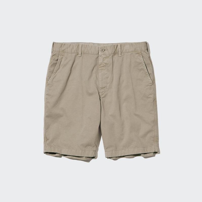 Uniqlo Chino Men Shorts Beige  US |  IFDJ-03625