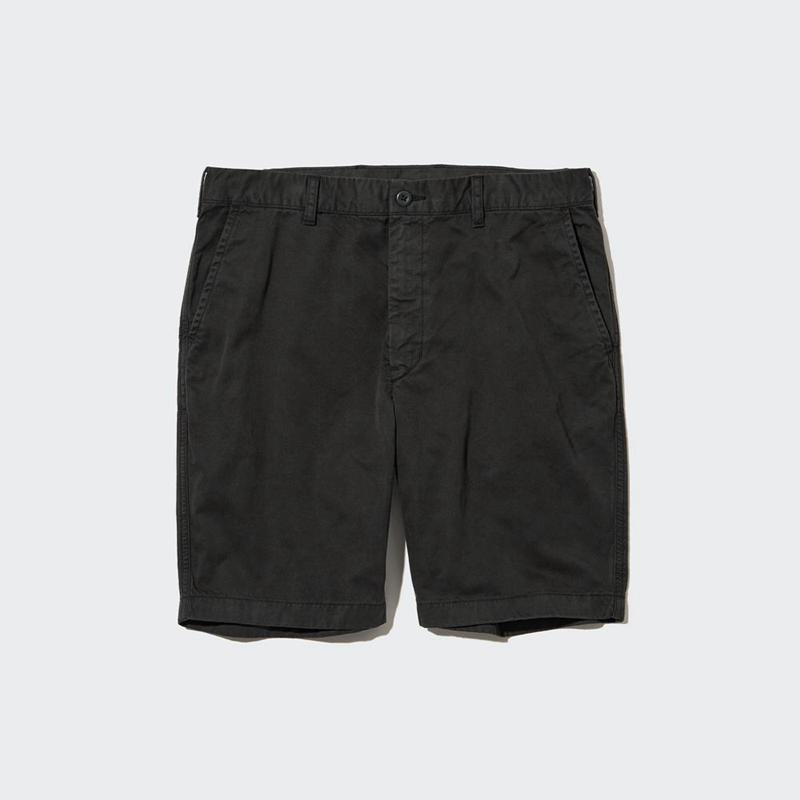 Uniqlo Chino Men Shorts Black  US |  LMIO-93487