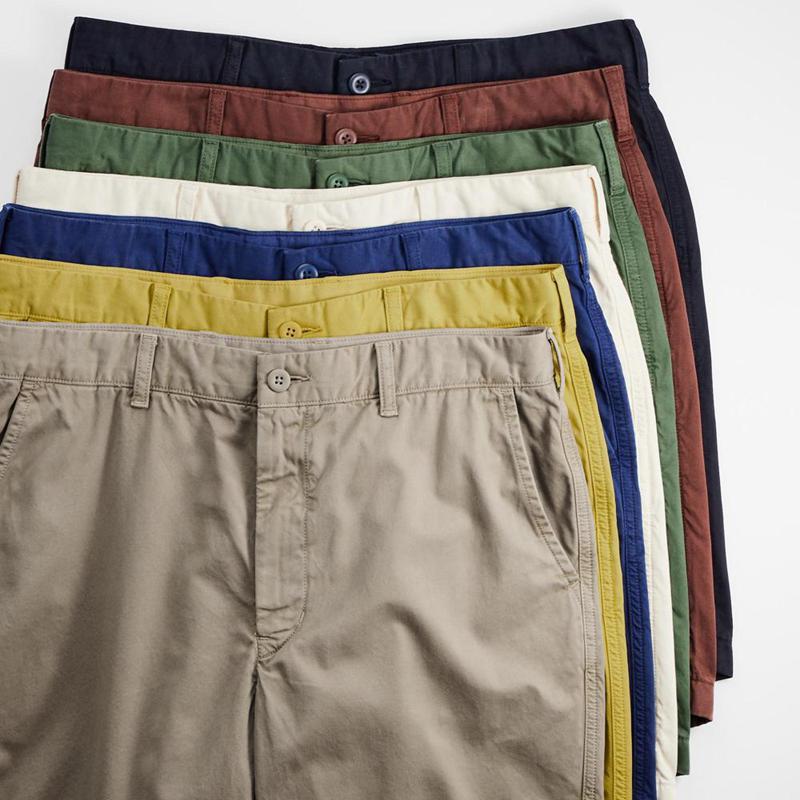 Uniqlo Chino Men Shorts Dark Orange  US |  ODEJ-97682