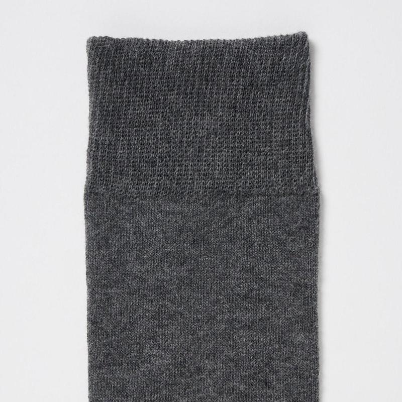 Uniqlo (Colour Block) Men Socks Dark Grey  US |  KIFX-40867