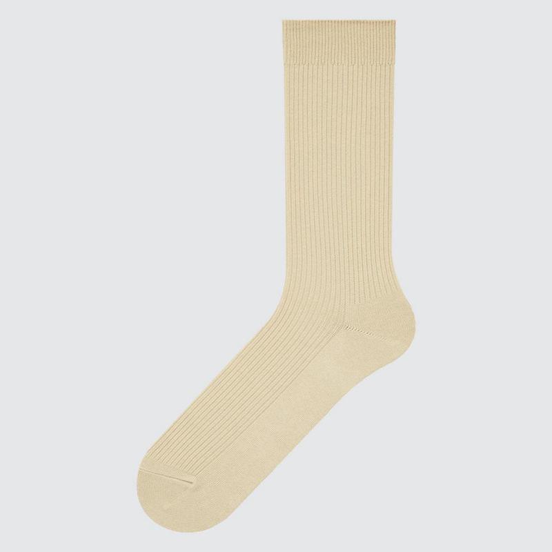 Uniqlo Colour Men Socks Beige  US |  KADH-67085