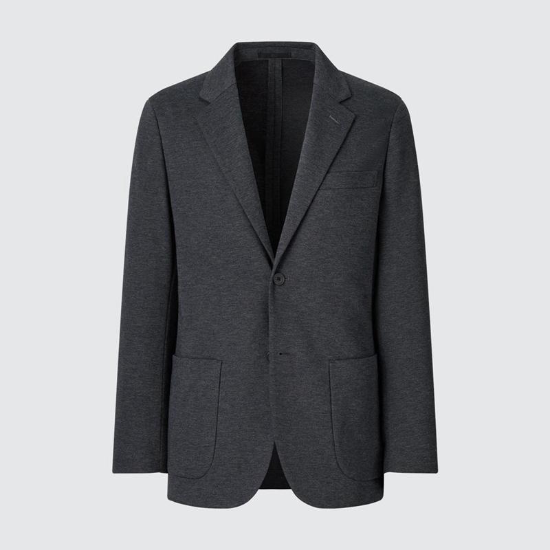 Uniqlo Comfort Men Jackets Black  US |  KPLU-79385