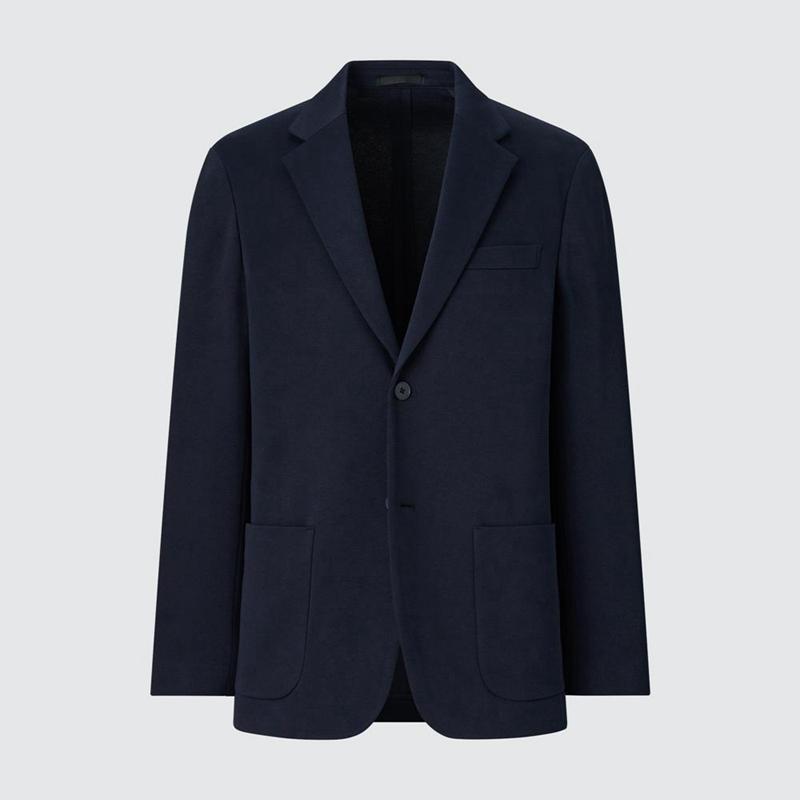 Uniqlo Comfort Men Jackets Navy  US |  DJWR-27318