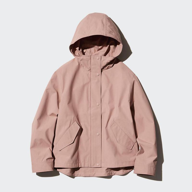 Uniqlo Cotton Blend Women Parka Natural  US |  JKMX-24710