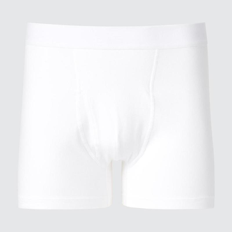 Uniqlo Cotton Boxer Men Briefs White  US |  QPSE-71254