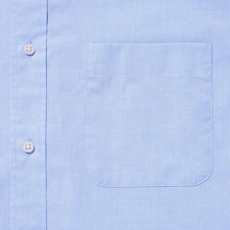 Uniqlo Cotton Broadcloth (Button-Down Collar) Men Shirts White  US |  UAJR-59342