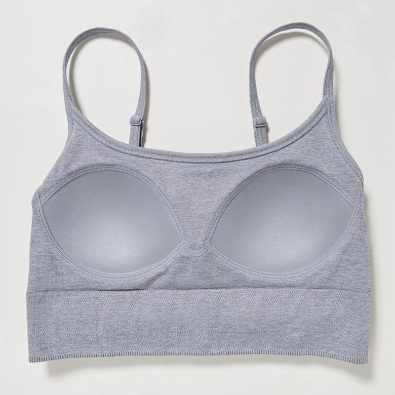 Uniqlo Cropped Women Camisoles Grey  US |  MOKW-64508