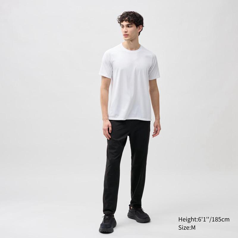 Uniqlo DRY-EX Men T-Shirt Black  US |  BAXZ-63219