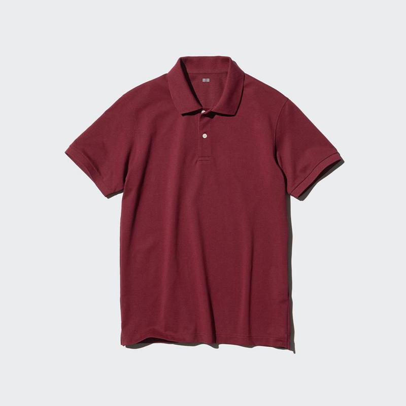 Uniqlo DRY Piqué Men Polo Shirt Olive  US |  IGFL-56290