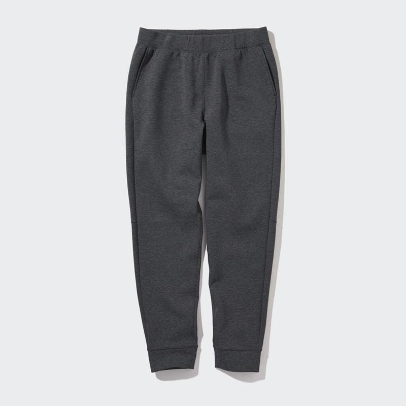 Uniqlo DRY Stretch (Long) Men Joggers Black  US |  CLVE-10756