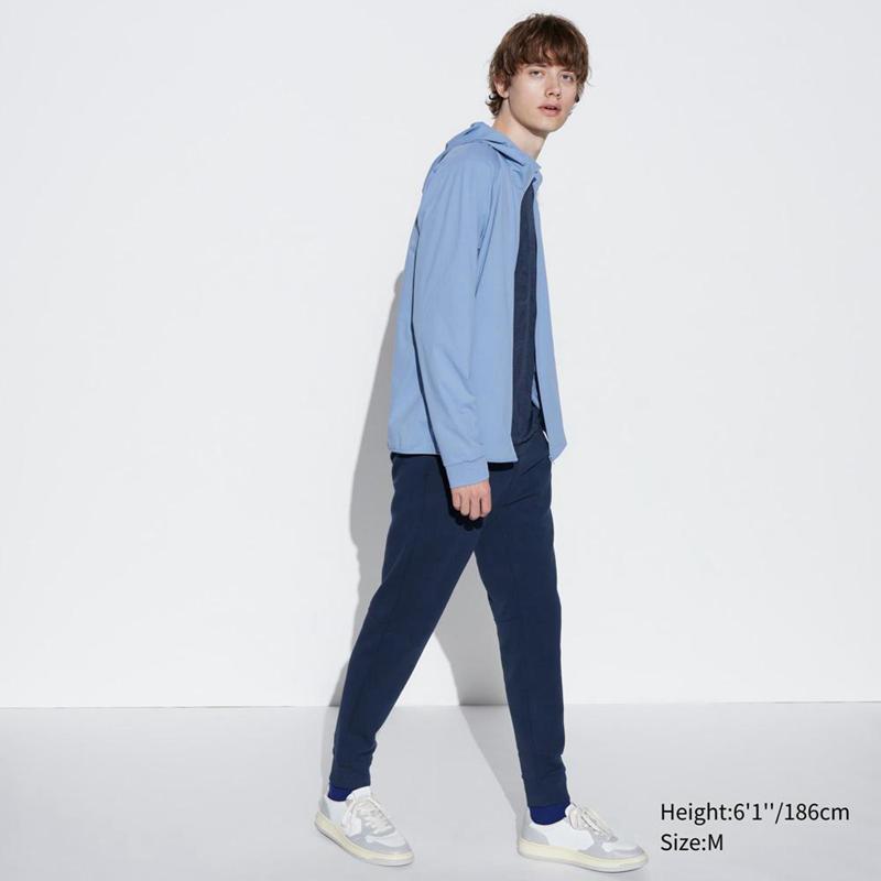 Uniqlo DRY Stretch Men Joggers Navy  US |  ZOEW-50986