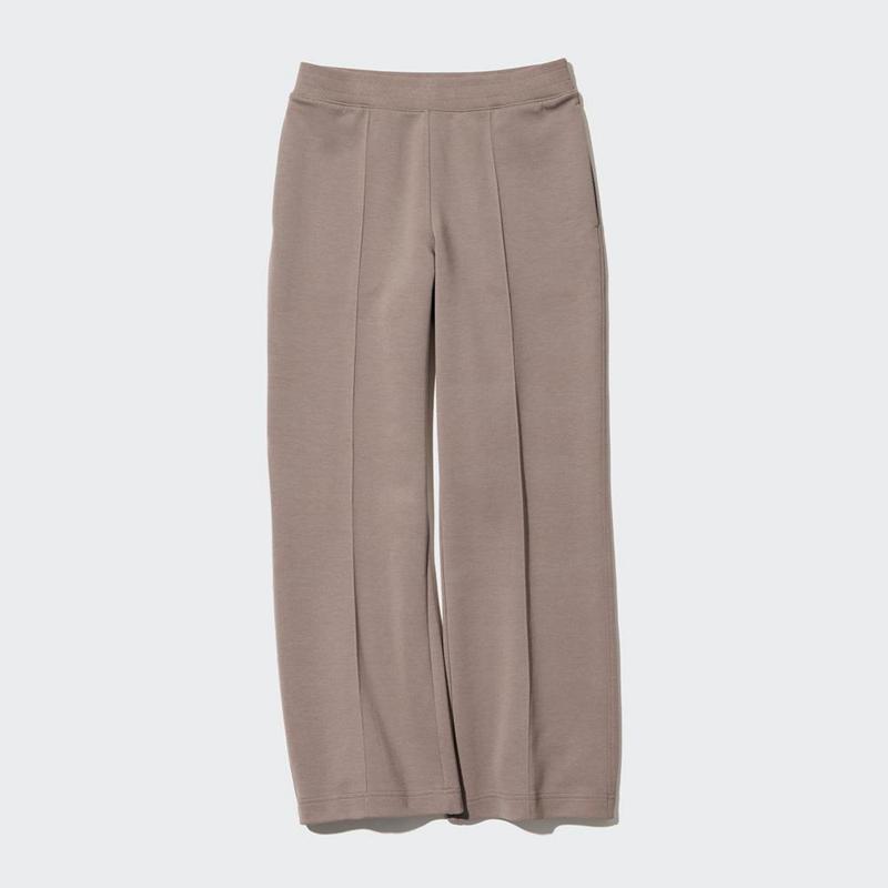 Uniqlo DRY Sweat Track Women Trousers Off White  US |  SBRP-24685