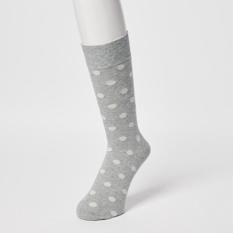 Uniqlo (Dot) Men Socks Beige  US |  RFDQ-01259