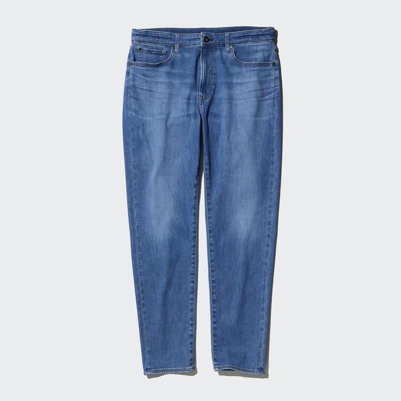 Uniqlo EZY Ultra Stretch Men Jeans Blue  US |  OFCV-50891