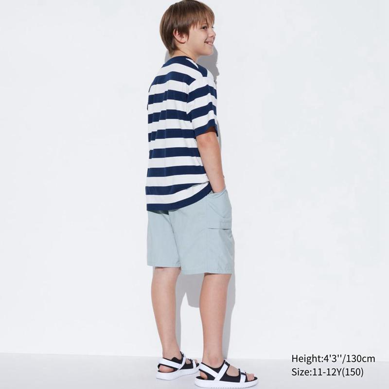 Uniqlo Geared Kids' Shorts Black  US |  ASPY-46592