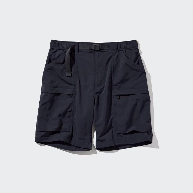 Uniqlo Geared Men Shorts Black  US |  WLQO-70812