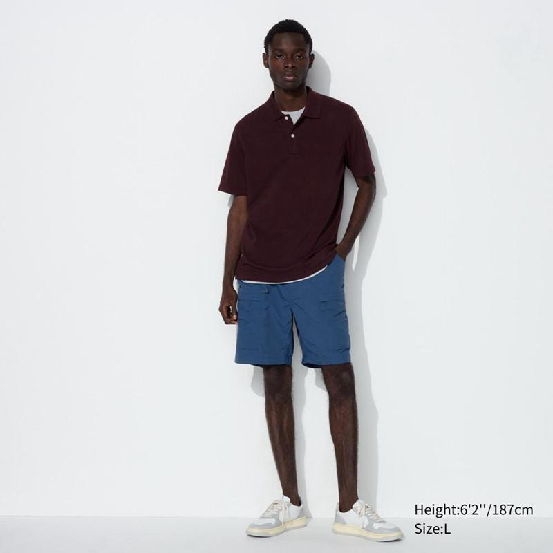 Uniqlo Geared Men Shorts Blue  US |  AFRO-13709